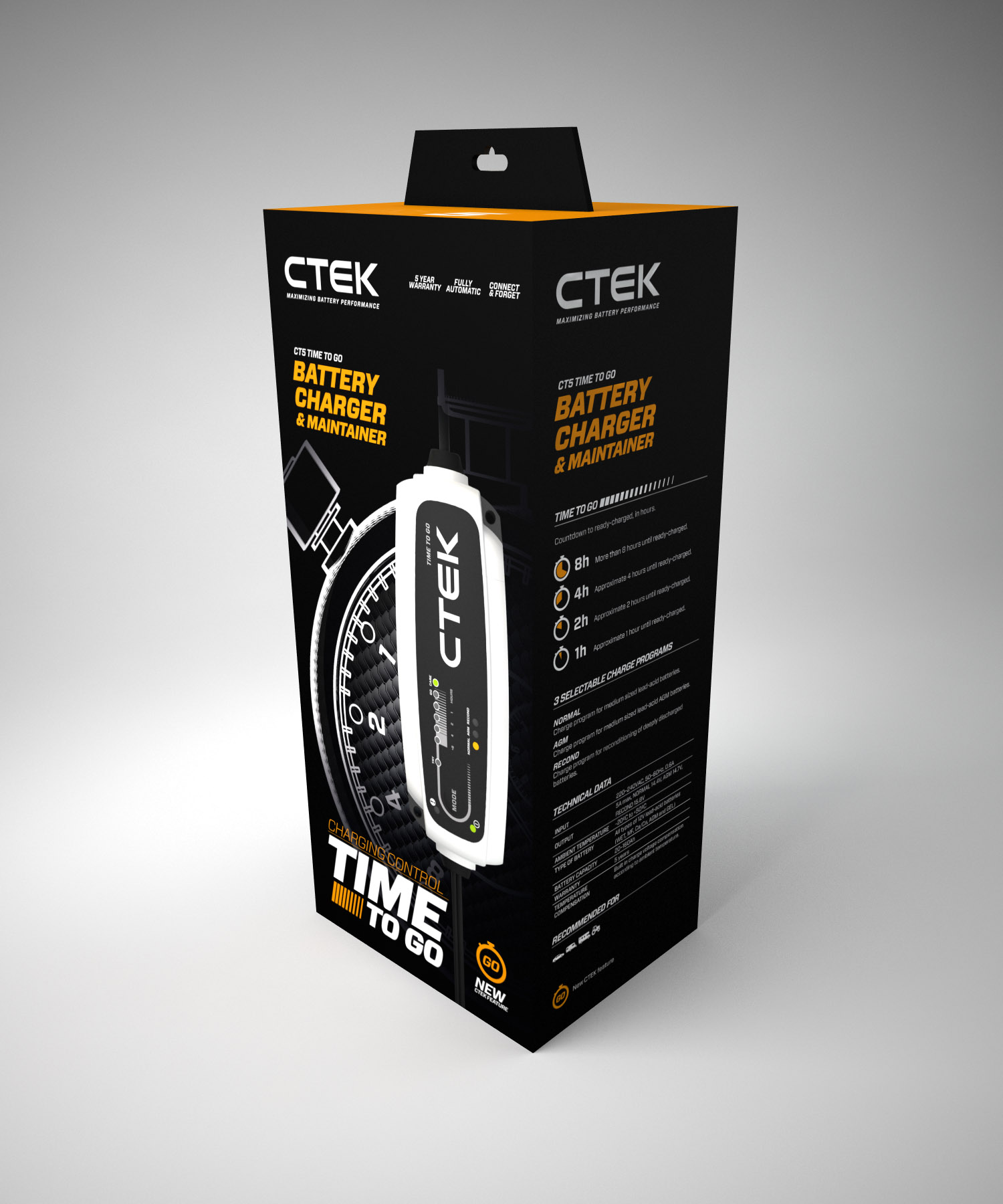 Ctek CT5 Time to Go (G2.86.CTE.1.3E) ab 84,90 €